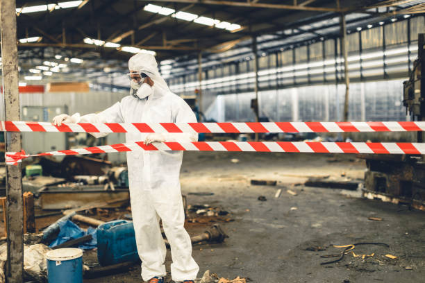 Professional Infectious Disease Decontamination technician working in Mansfield, AR